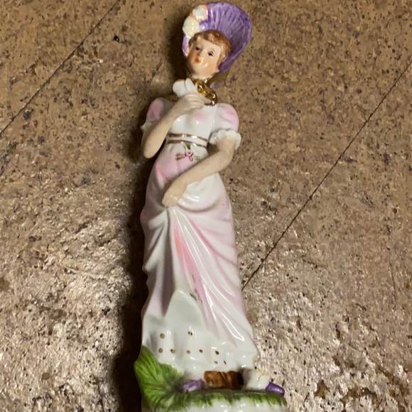 Vintage Other - Vintage Porcelain Girl Figurine